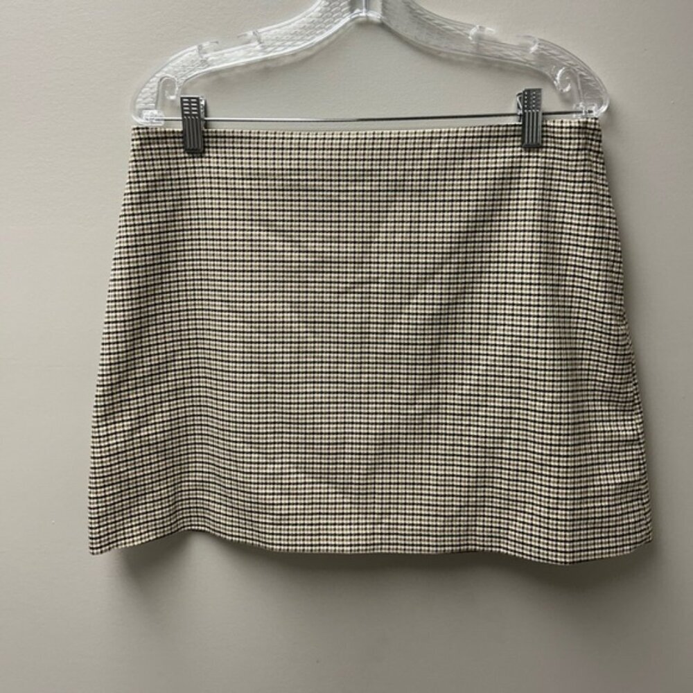 H&M Plaid Mini Skirt